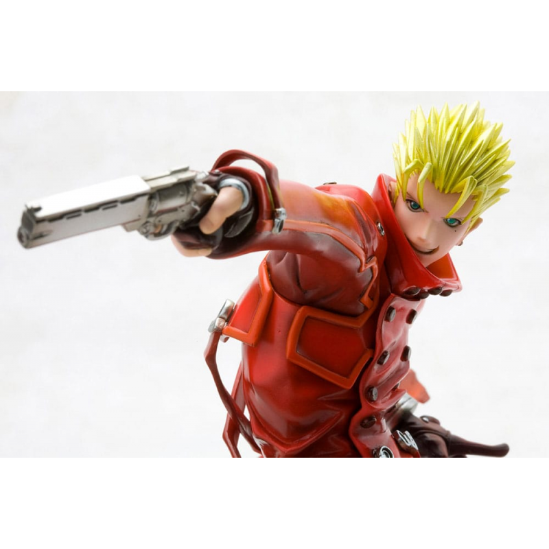 Trigun Badlands Rumble ARTFX J 1/8 Vash The Stampede Renewal Package Version 19 cm