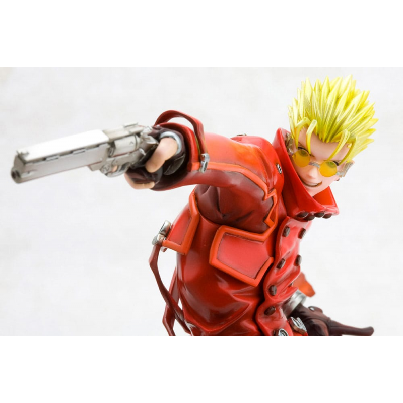 Trigun Badlands Rumble ARTFX J 1/8 Vash The Stampede Renewal Package Version 19 cm