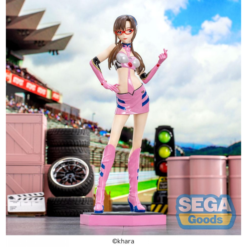 Evangelion statuette Luminasta PVC Evangelion Racing Mari Makinami Illustrious Pit Walk 21 cm