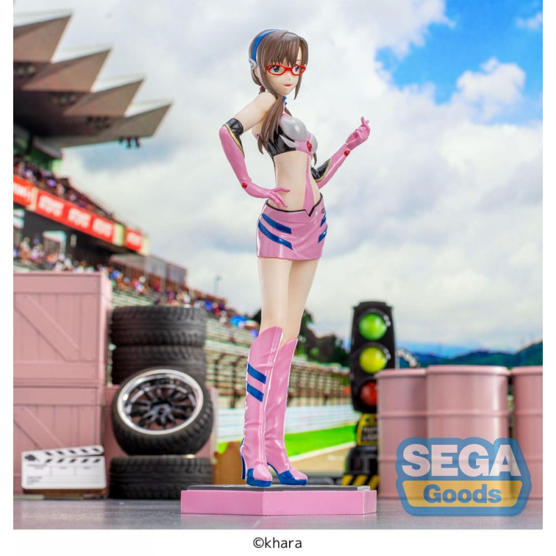 Evangelion statuette Luminasta PVC Evangelion Racing Mari Makinami Illustrious Pit Walk 21 cm