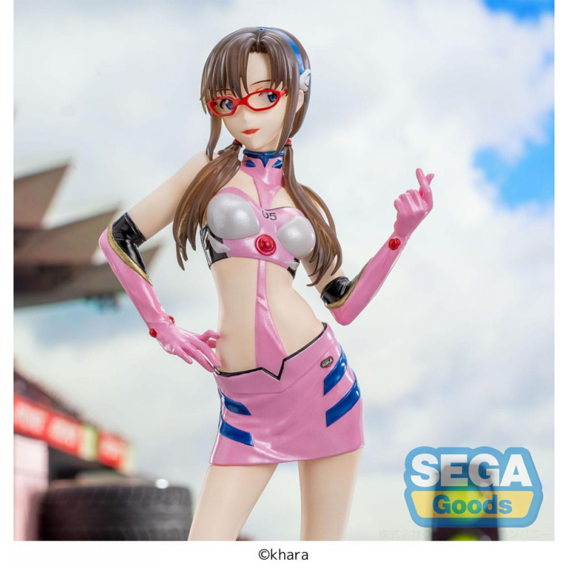 Evangelion statuette Luminasta PVC Evangelion Racing Mari Makinami Illustrious Pit Walk 21 cm