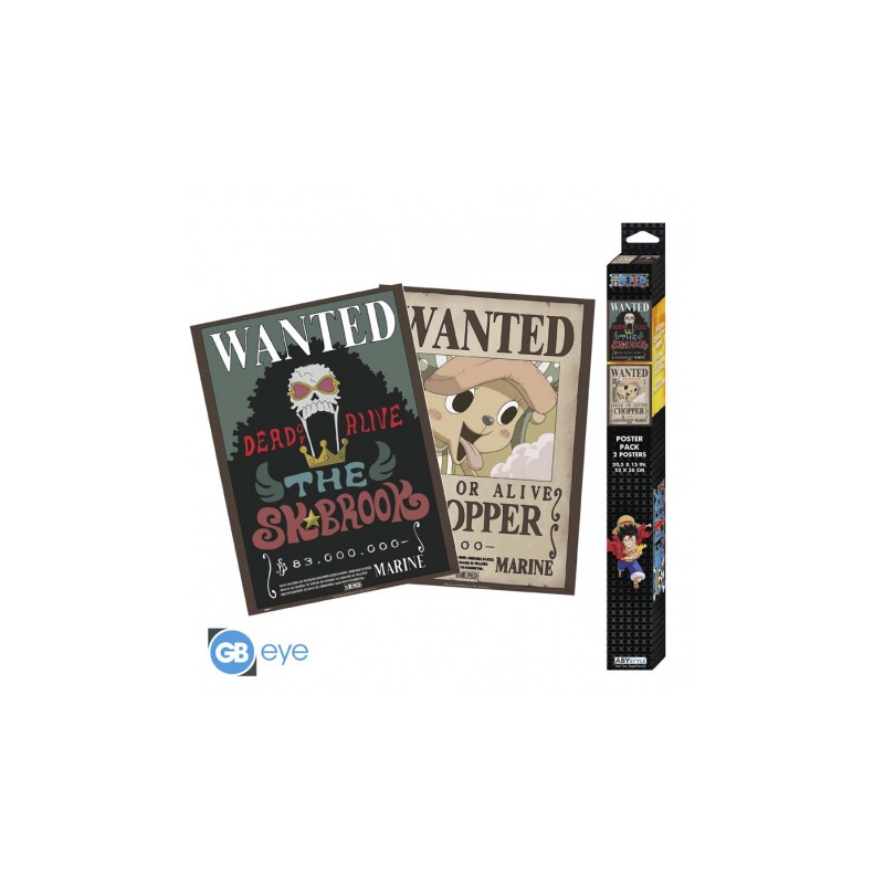ONE PIECE - Póster Wanted Chopper New (52 x 35) POSTERS5,00 €5,00