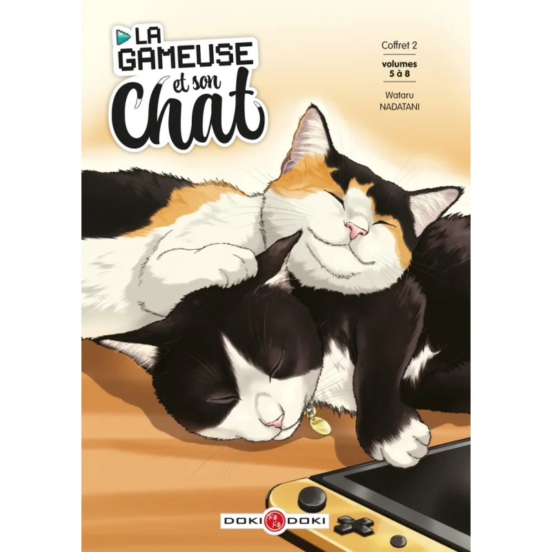 La gameuse et son chat - coffret tomes 5 à 8