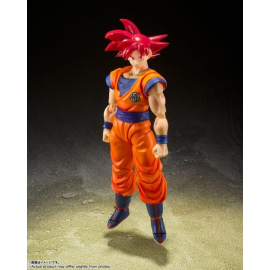 Dragon Ball Super S.H. Figuarts Super Saiyan God Son Goku Saiyan God of Virture 14 cm