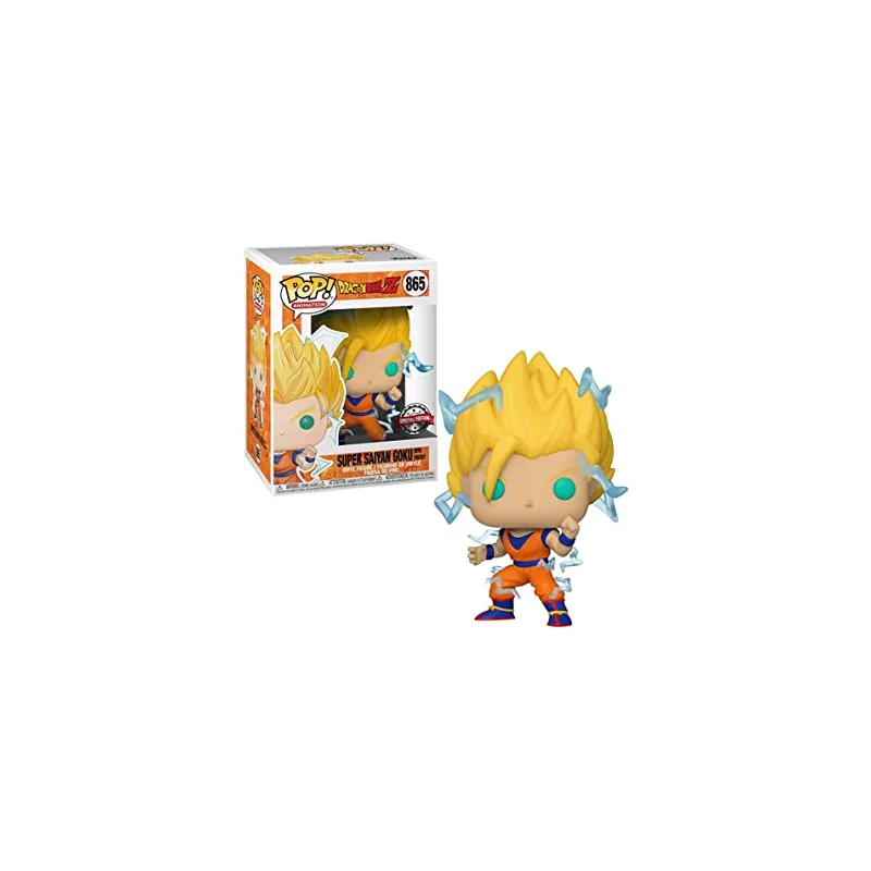 DRAGON BALL Z - POP Animation N° 865 - SS2 Goku avec Chase (GITD)