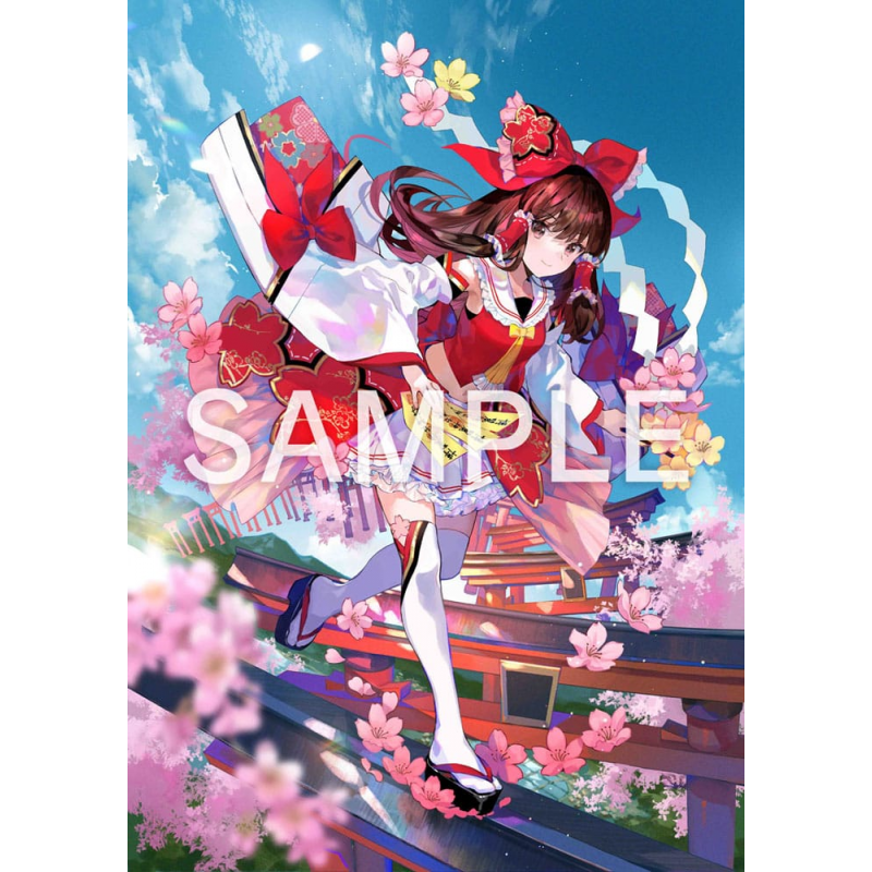 Touhou Project Reimu Hakurei Illustration by Fuzichoco 22 cm