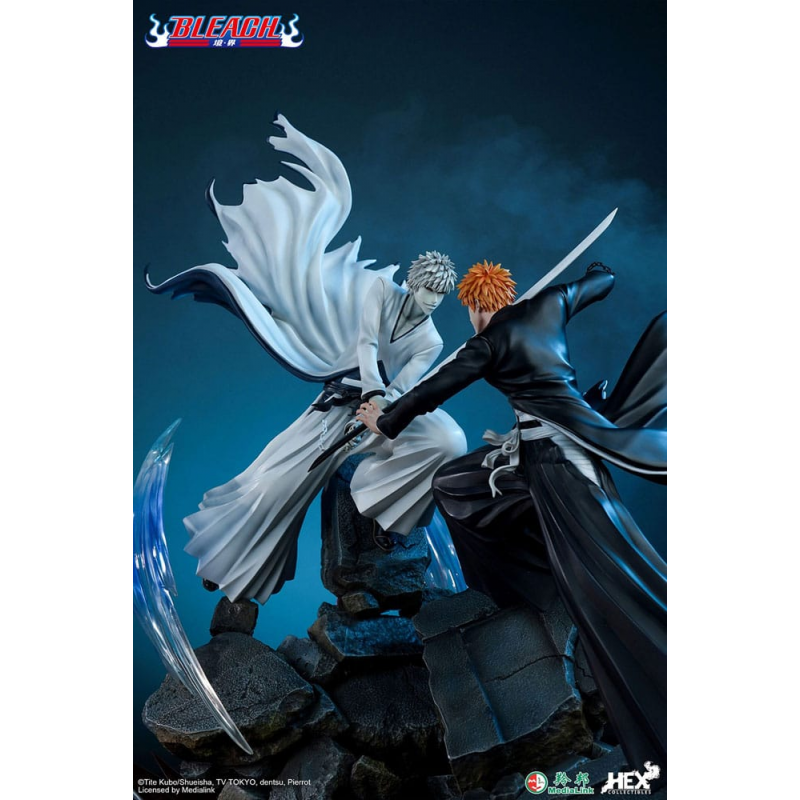 Bleach statuette Ichigo Kurosaki vs Hollow Ichigo Elite Dynamic 56 cm