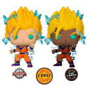 DRAGON BALL Z - POP Animation N° 865 - SS2 Goku avec Chase (GITD)