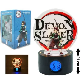 DEMON SLAYER - Tanjiro - Réveil Lumineux LED - 22 cm