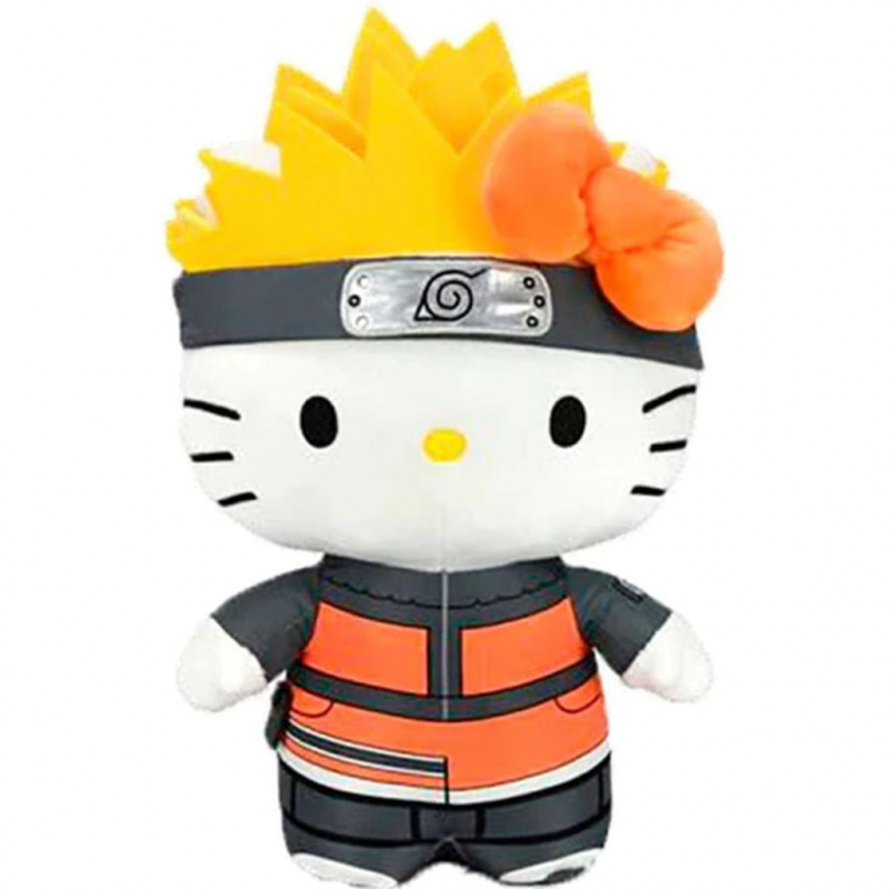 Bouillotte Naruto x Hello Kitty 1L - Housse Flanelle Confort - Chaleur  Apaisante pour Enfants