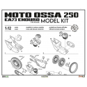 Moto Ossa Model Kit 1/12