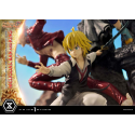 Seven Deadly Sins statuette Meliodas, Ban and King 55 cm