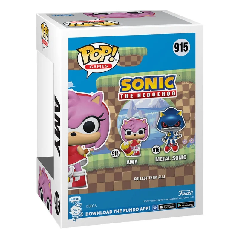 Sonic the Hedgehog POP! Games Vinyl figurine Amy Rose 9 cm