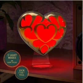 THE LEGEND OF ZELDA - Coeur - Lampe 25cm