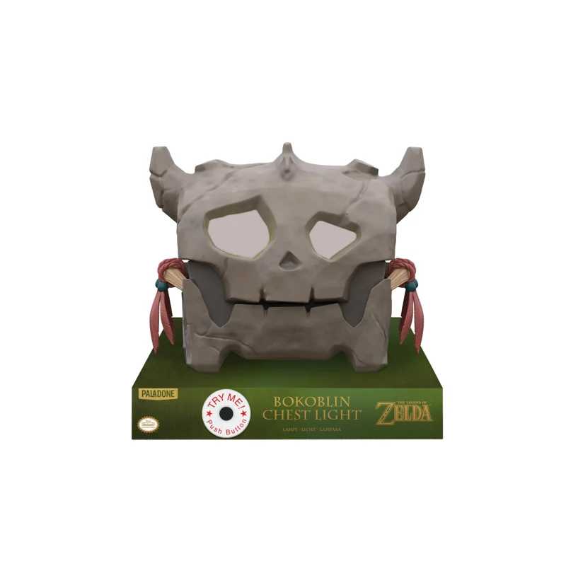 THE LEGEND OF ZELDA - Coffre Bokoblin - Lampe avec son 12cm