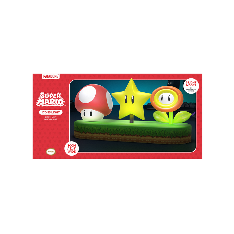 SUPER MARIO - Icones - Lampe 30cm