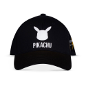 Pokemon casquette baseball Pikachu Black