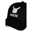 Pokemon casquette baseball Pikachu Black