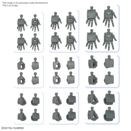 GUNDAM - Option Parts Set Gunpla 3 (Build Hands Edge) - Model Kit