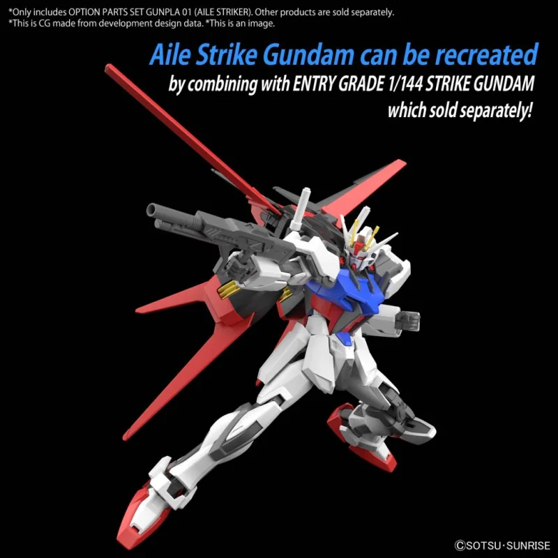 GUNDAM - Option Parts Set Gunpla 01 (Aile Striker) - Model Kit