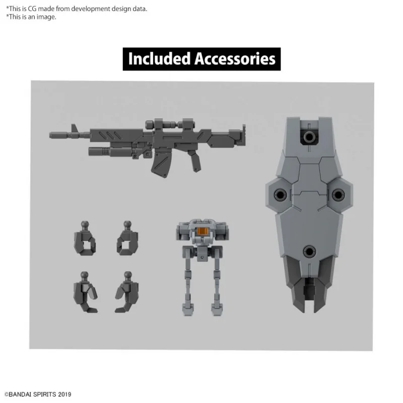 30MM - 1/144 eEXM-9 Baskyrotto (Gray) - Model Kit