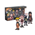 NARUTO SHIPPUDEN - Naruto, Kakashi, Sakura & Itachi - Pack 4 Figure Minix 7cm