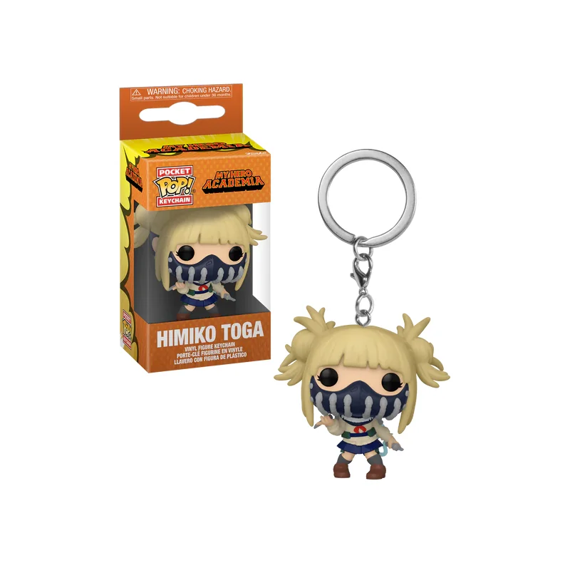 MY HERO ACADEMIA - Pocket Pop Keychains - Toga with Face Cover