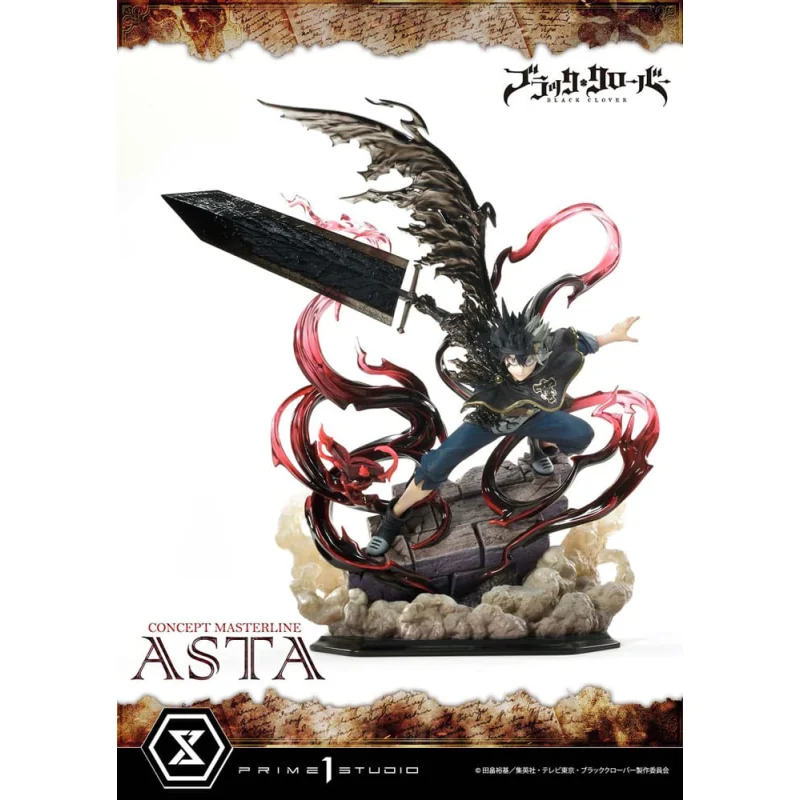 Black Clover Concept Masterline Series Asta 50 cm - Prime 1 Studio