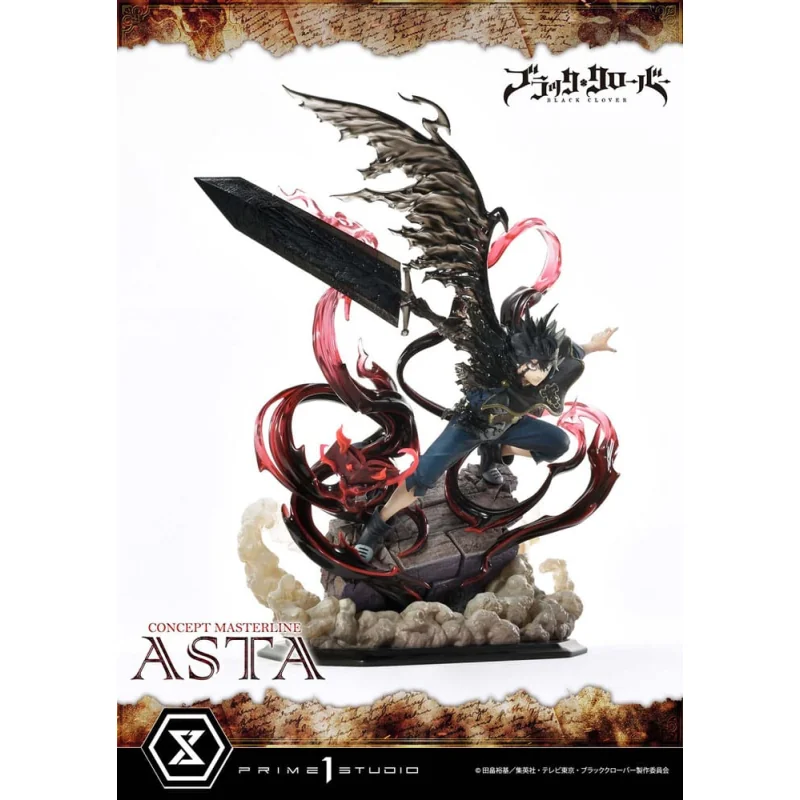 Black Clover Concept Masterline Series Asta 50 cm - Prime 1 Studio