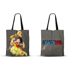 DRAGON BALL - Goku sur Nimbus - Tote Bag Premium '40x33x1cm'