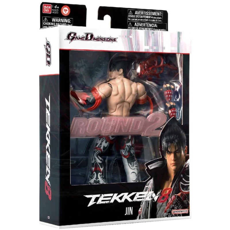 TEKKEN 8 - Jin - Figurine Game Dimension 17cm