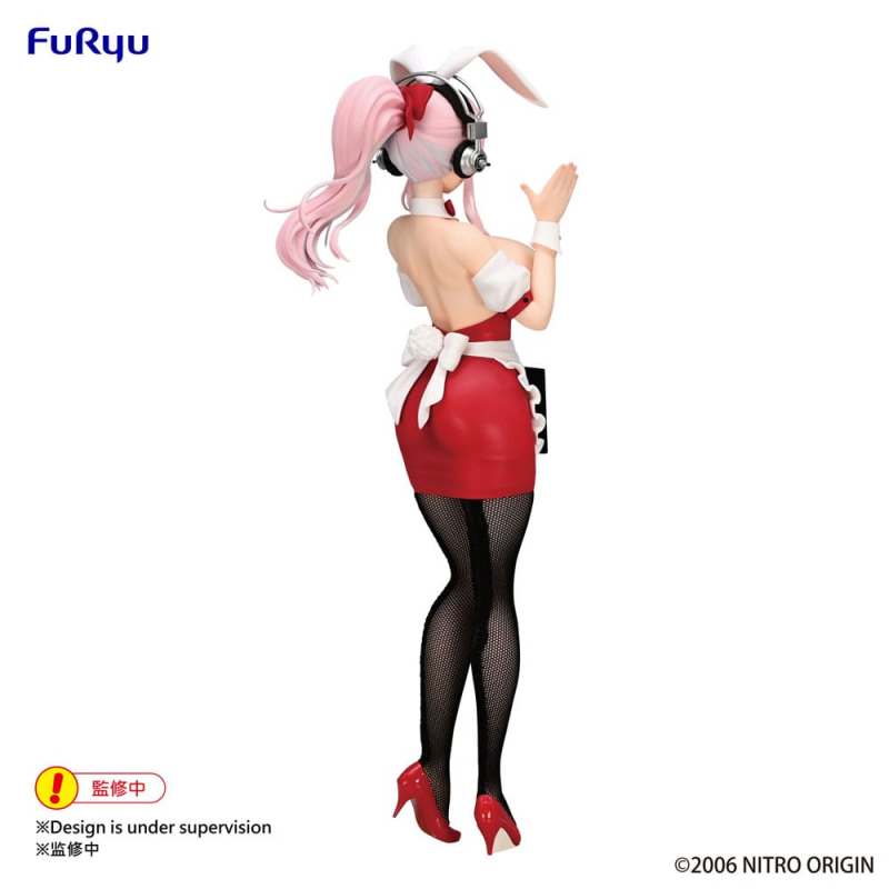 Super Sonico BiCute Bunnies Super Sonico Waitress Ver. 28 cm