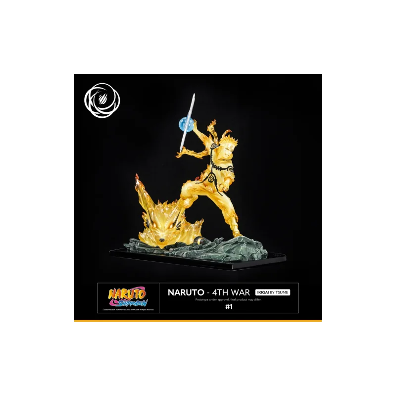 NARUTO - Naruto Uzumaki Ikigai - 4th War - Statue Résine 1/6 By Tsume