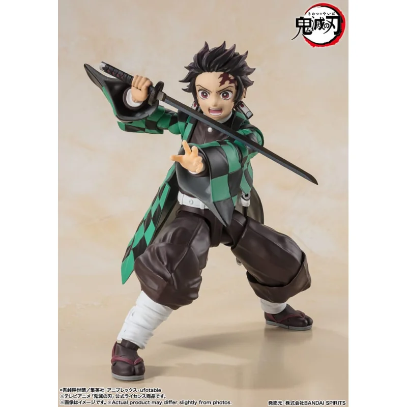 DEMON SLAYER - Tanjiro Kamado - Figurine S.H. Figuarts 14cm