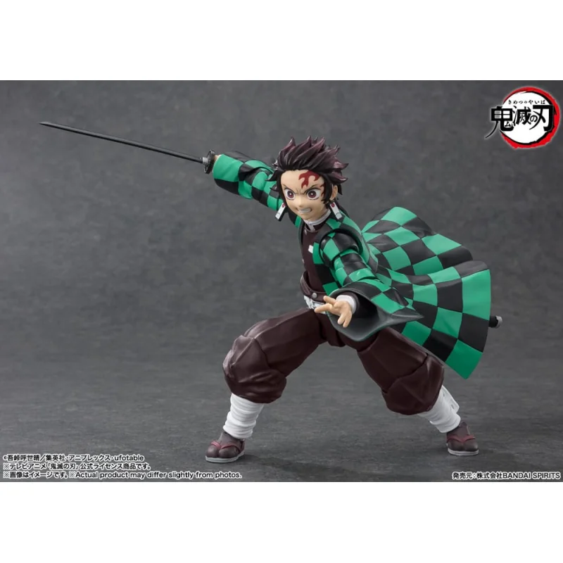 DEMON SLAYER - Tanjiro Kamado - Figurine S.H. Figuarts 14cm