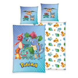 Pokemon parure de lit Group B 135 x 200 cm / 80 x 80 cm