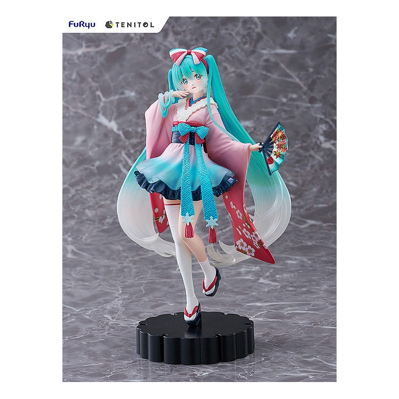 Hatsune Miku statuette Neo Tokyo Series Kimono 22 cm