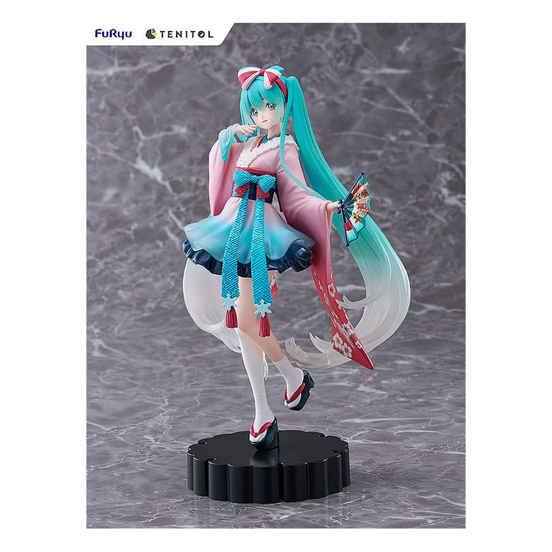 Hatsune Miku statuette Neo Tokyo Series Kimono 22 cm