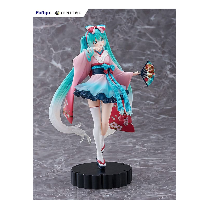 Hatsune Miku statuette Neo Tokyo Series Kimono 22 cm