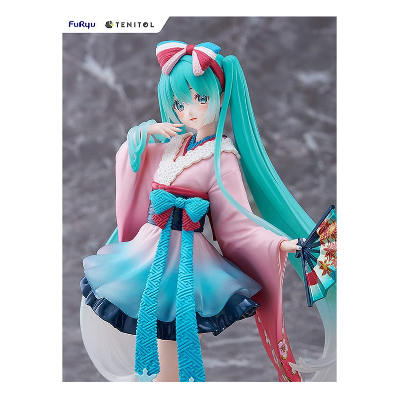 Hatsune Miku statuette Neo Tokyo Series Kimono 22 cm