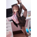 Original Character statuette PVC 1/4 OL-chan Who Doesn't Want to Go to Work Pink Ver. Deluxe Edition 26 cm