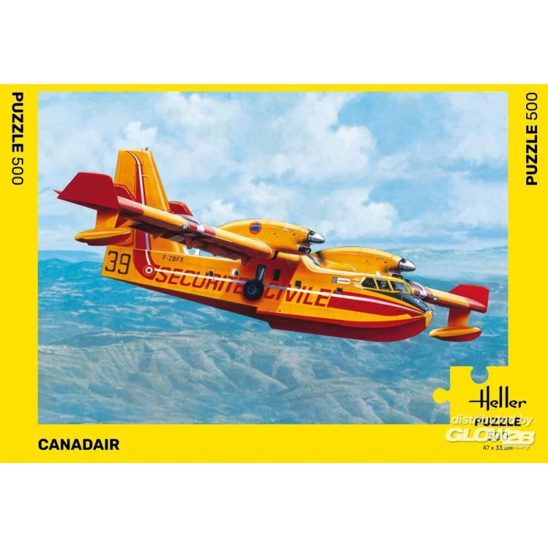 Puzzle Casse-tête Canadair 500 pièces