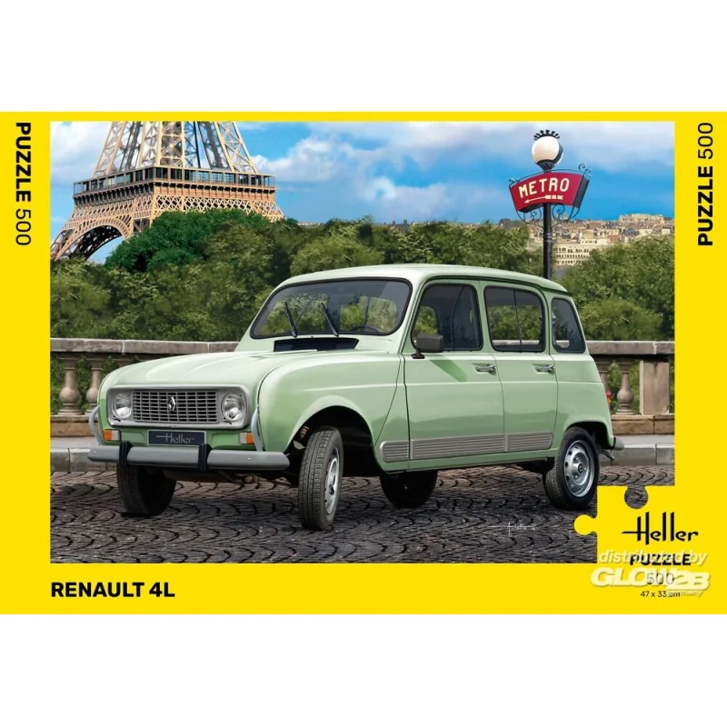 Puzzle Casse-tête Renault 4L 500 pièces