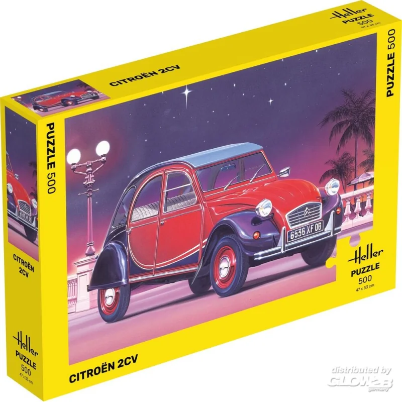 Puzzle Citroën 2CV 500 pièces