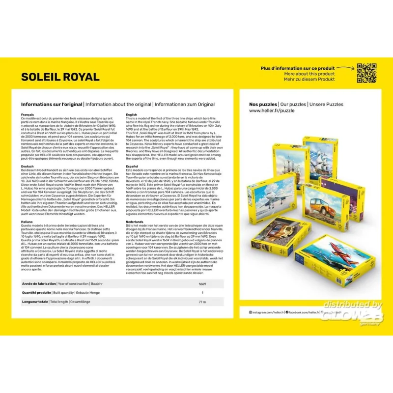 Puzzle Soleil Royal 1500 pièces