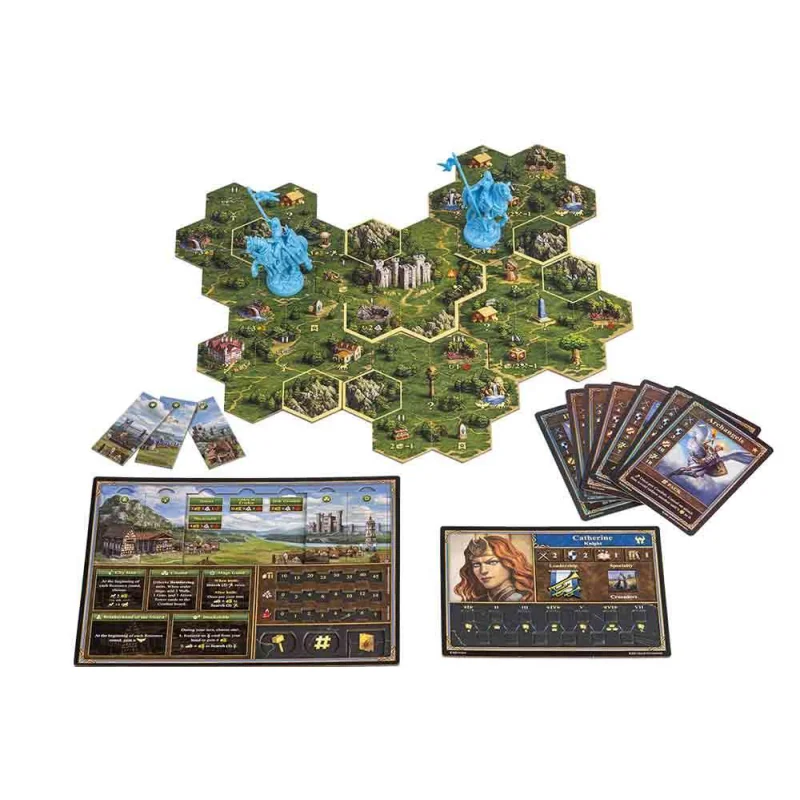 Heroes Of Might And Magic Iii The Board Game - Deutsch