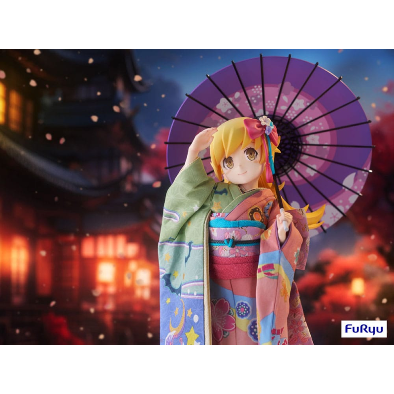 Monogatari statuette PVC 1/4 Shinobu Oshino Japanese Doll 42 cm