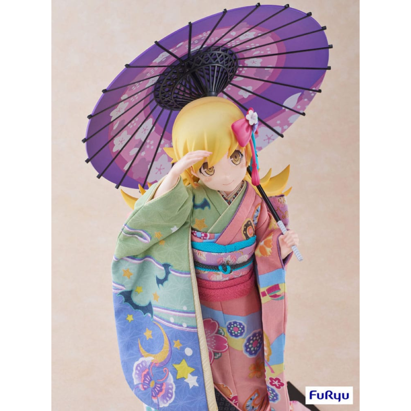 Monogatari statuette PVC 1/4 Shinobu Oshino Japanese Doll 42 cm