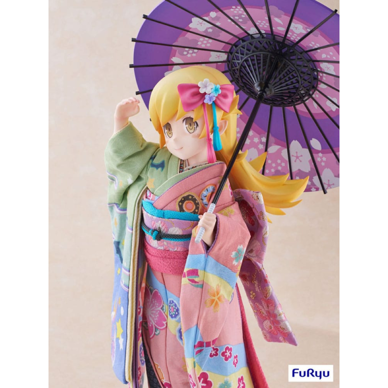 Monogatari statuette PVC 1/4 Shinobu Oshino Japanese Doll 42 cm