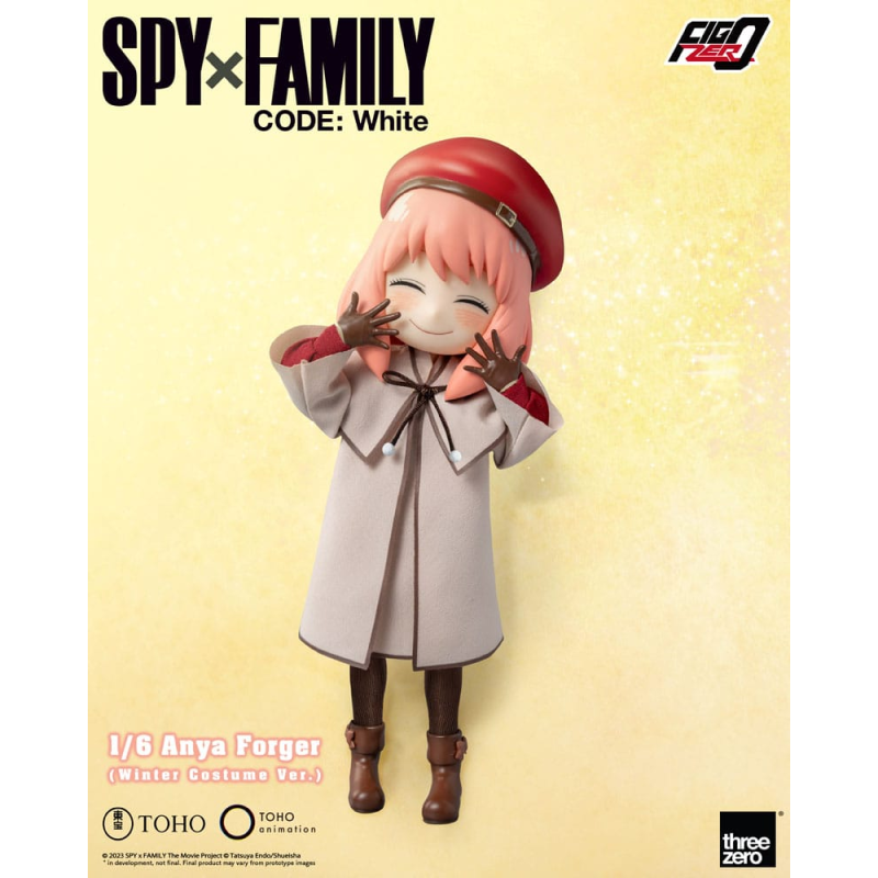 Spy x Family Code: White figurine FigZero 1/6 Anya Forger Winter Costume Ver. 17 cm